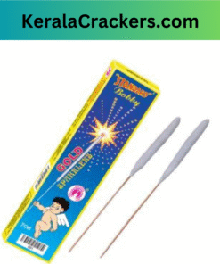 7 Cm bobby gold sparklers (10 pcs)